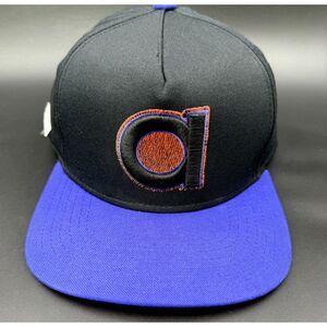 NEW Adidas The Collection Snapback‎ Hat Purple Embroidered "A" Cap Adjustable